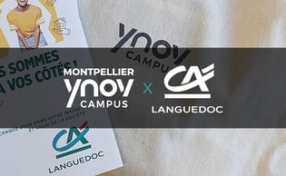 YNOV Montpellier signe un partenariat avec le Crédit Agricole