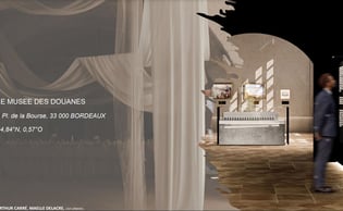 Projet architecture d'intérieur au musée des douanes de Bordeaux
