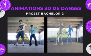 Projet 3D JV animation 3D Danse
