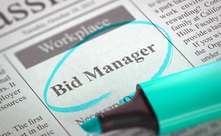 métier Bid manager