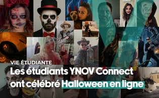 Halloween s’est invité dans les couloirs virtuels d’YNOV Connect