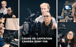 Cours de captation camera sony Fx6 minia