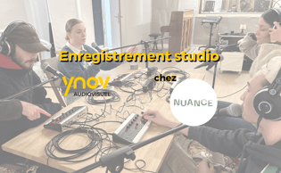 les étudiants de la filière audio en enregistrement studio