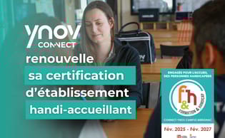 Ynov Connect valide à nouveau sa certification d’Établissement Handi-accueillant