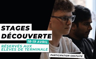 Stages découvertes avril 2024