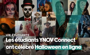 Halloween s’est invité dans les couloirs virtuels d’YNOV Connect
