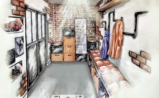 projet architecture d'intérieur, espaces divers