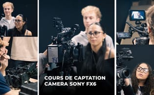 Cours de captation camera sony Fx6 minia