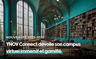 YNOV Connect dévoile son campus virtuel immersif et gamifié