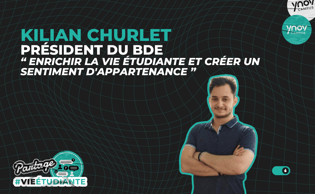 Interview Kilian CHURLET, président du BDE