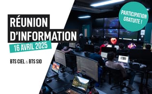 Réunion d'information spéciale BTS SIO et CIEL