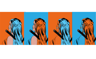 Projet pop art création & digital design