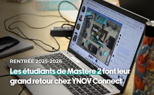 Rentrée 2025 : les étudiants de Mastère 2 font leur grand retour chez YNOV Connect