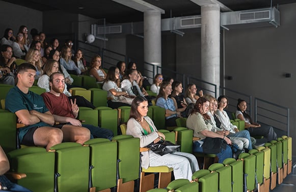 étiudiants amphi