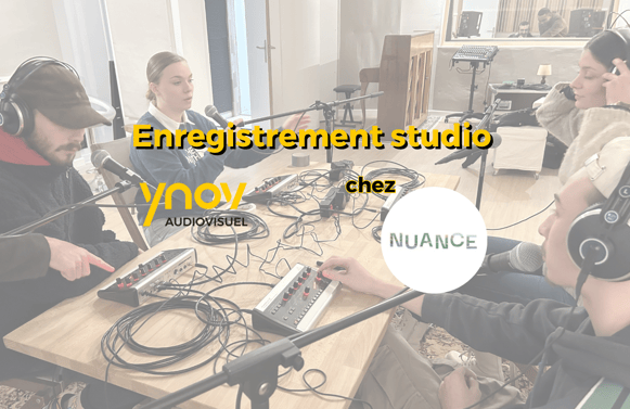 les étudiants de la filière audio en enregistrement studio