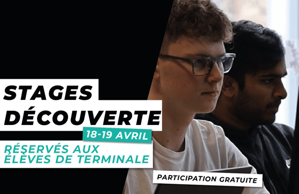 Stages découvertes avril 2024