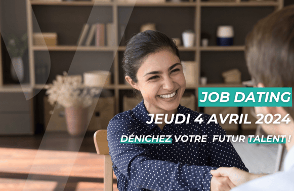 Job Dating - 4 avril 2024 - Préparez le recrutement de vos futurs alternants dès maintenant!