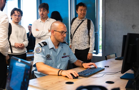 Projet jumeau numérique 3D Gendarmerie nationale