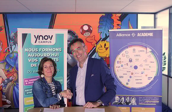 Renouvellement signature Alliance4U partenariat