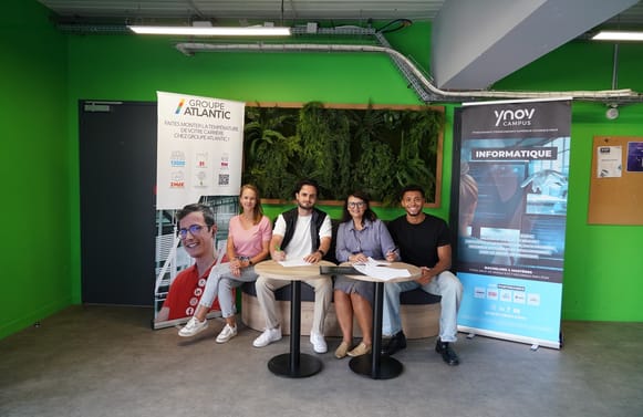 signature partenariat Groupe Atlantic