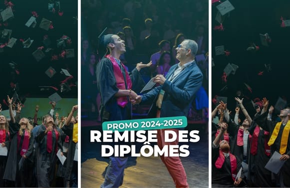Lyon Ynov Campus a célébré ce merveilleux moment au Cirque Imagine.