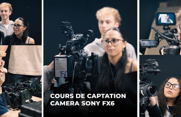 Cours de captation camera sony Fx6 minia
