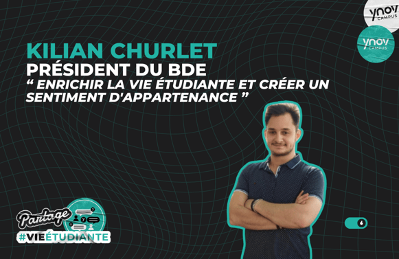 Interview Kilian CHURLET, président du BDE