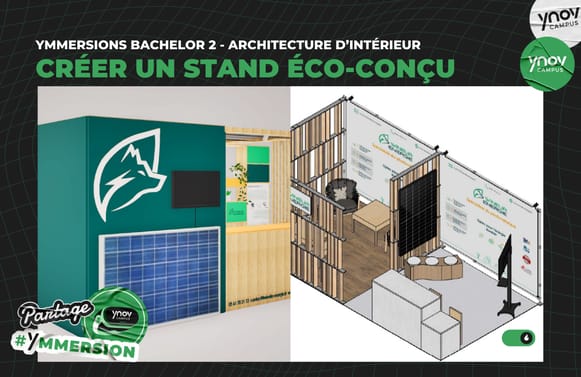 Ymmersions B2 Archi - Stand éco conçu