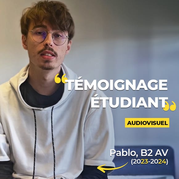 ITW Etudiant B2 AV Pablo