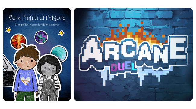 Cœur de Ville en Lumière 2025 - Mapping & Jeu