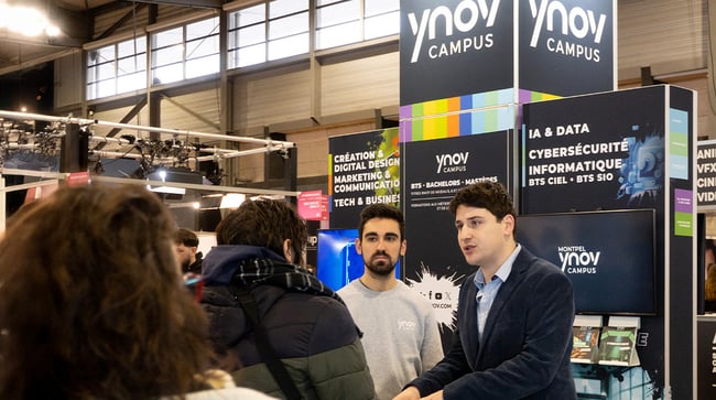 Retrouvez Montpellier Ynov Campus au salon de l'enseignement supérieur en janvier 2026 à Montpellier