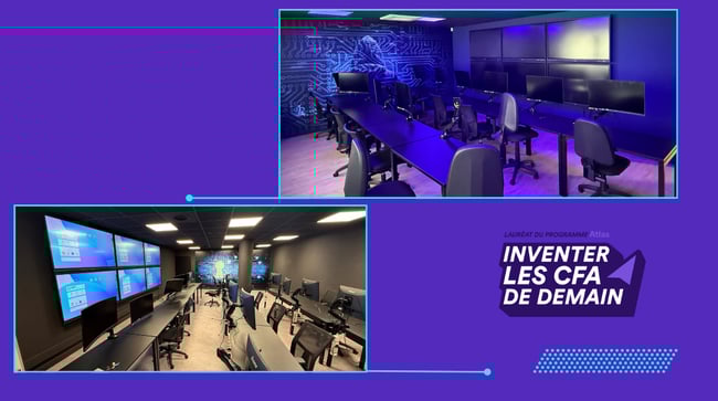 Cyber war room montage OPCO Atlas
