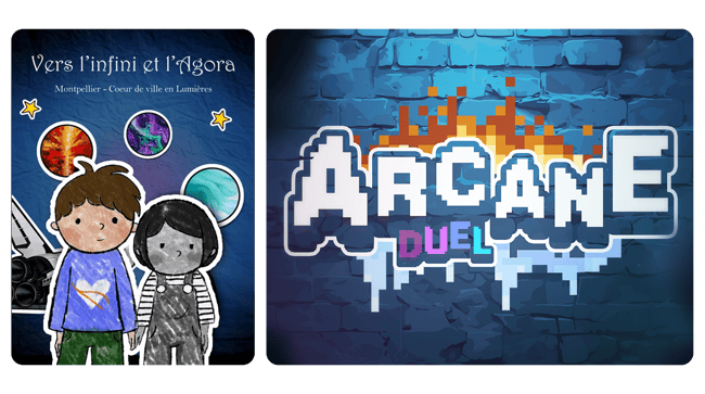 Cœur de Ville en Lumière 2025 - Mapping & Jeu