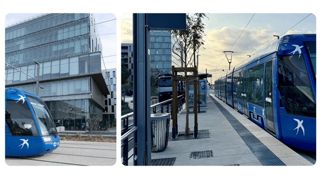 Comment acceder a Ynov - Tram