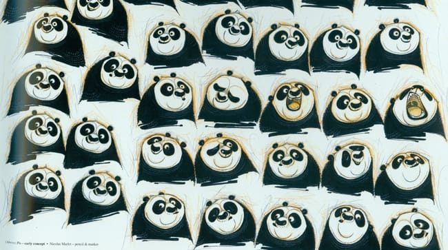 Character Design Kung Fu Panda