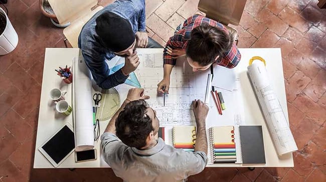 Différence entre un architecte et un architecte d'intérieur