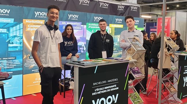 Retrouvez Montpellier Ynov Campus au salon STUDYRAMA Parents, Premières et Terminales le samedi