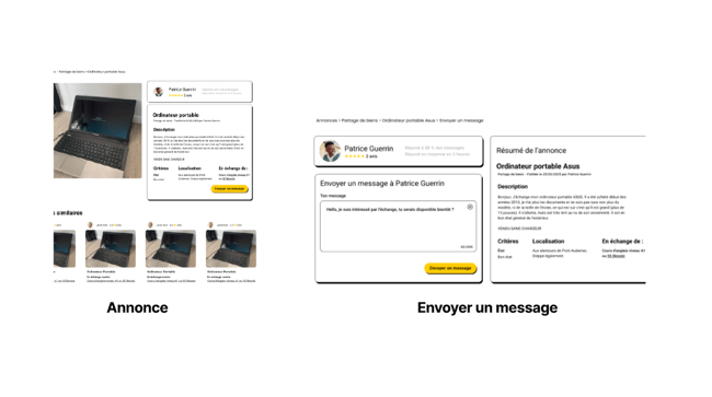 Skoody, projet étudiant UX UI