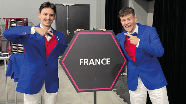 Marius et Dorian aux Worldskills