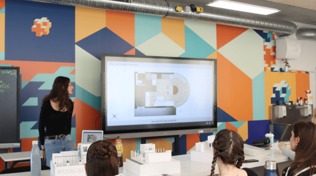 Projet fin de semestre - première année - architecture d'intérieur - image corps