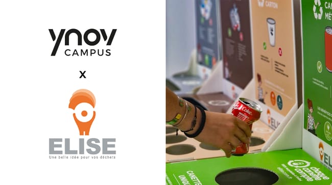 Notre partenariat avec ELISE pour une collecte des déchets recyclables sur notre campus