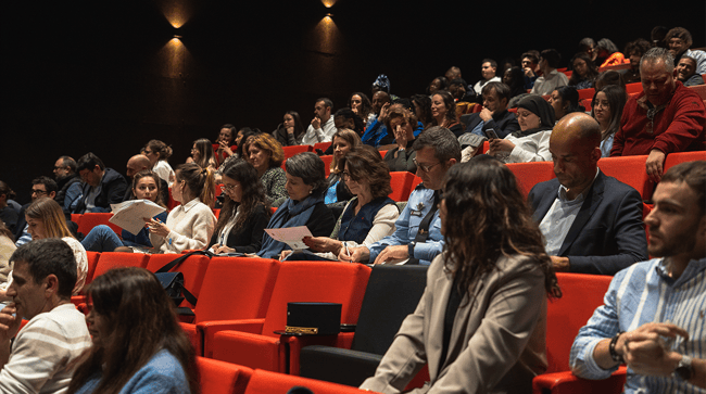 photo du jury lors de la finale du concours d'éloquence à Paris