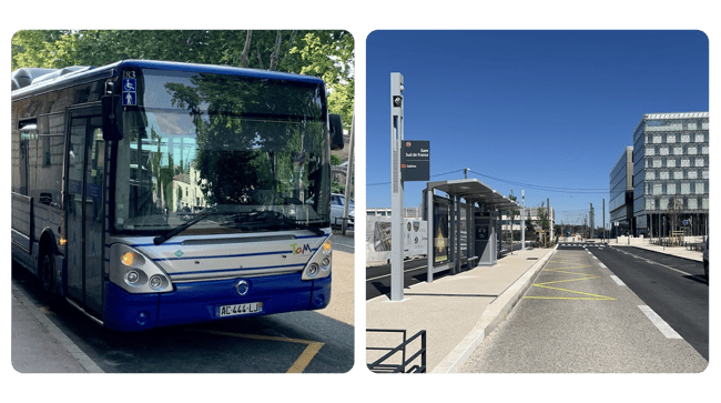 Comment acceder a Ynov - Bus