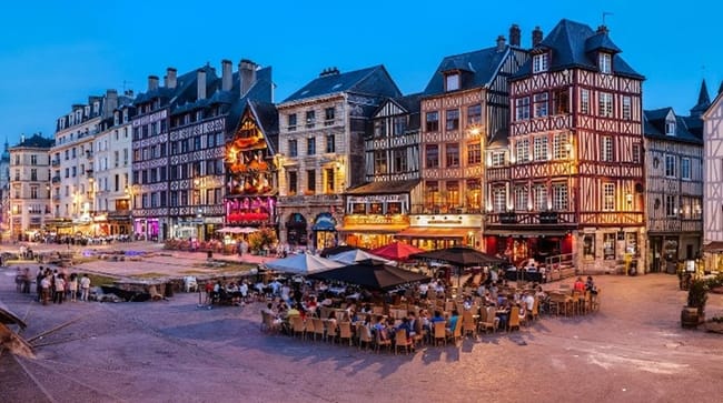 Rouen la ville