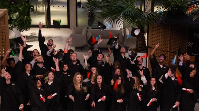 Remise des Diplomes B3 promotion 2022-2023 Montpelier Ynov Campus