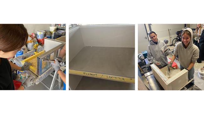 Exercice au second œuvre avec la société JLP SARL