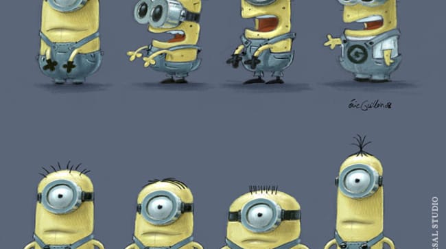 Eric Guillon : character designer des Minions