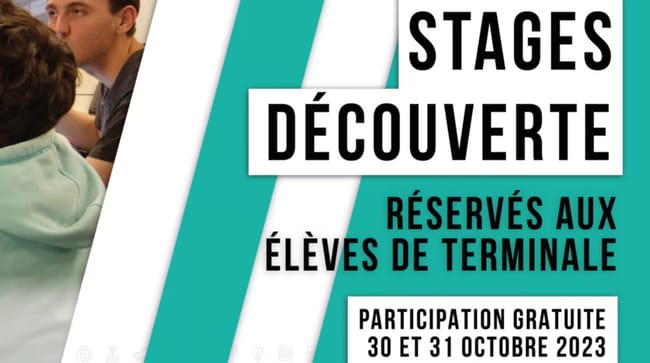 STAGES DECOUVERTE BORDEAUX YNOV OCTOBRE