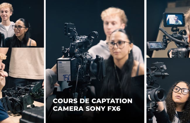 Cours de captation camera sony Fx6 minia