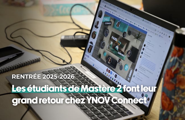 Rentrée 2025 : les étudiants de Mastère 2 font leur grand retour chez YNOV Connect